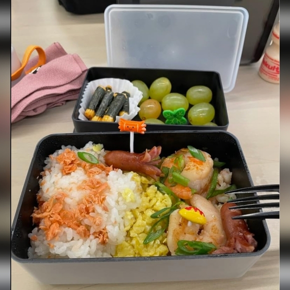 Takenaka Bento Box Food Containers Set - Picture 12 of 14